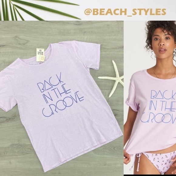 🔆BILLABONG🔆 IN THE GROOVE TEE SHORT SLEEVE SHIRT - Picture 1 of 7